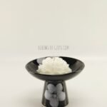 1 White Rose + 1 Black Flower Tray