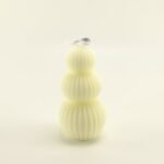 Three-ball Candle (White)